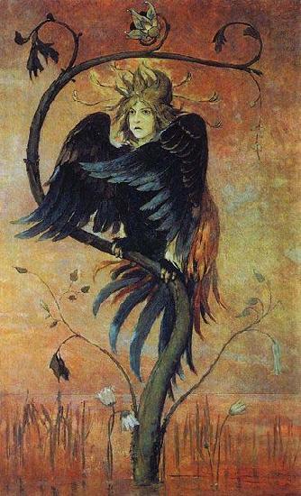 Viktor Vasnetsov Gamayun, The prophetic bird, china oil painting image
